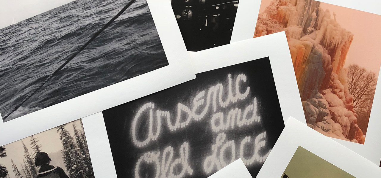 Scattered selection of photography prints